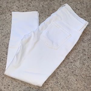 Frame Denim Le Pixie Beau in White Size 27